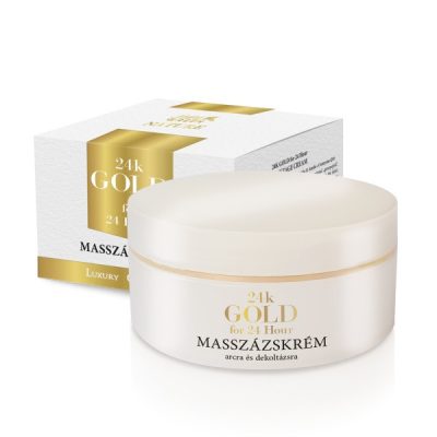 Golden Green Nature 24K Gold intenzív professzionális masszázskrém, 200 ml