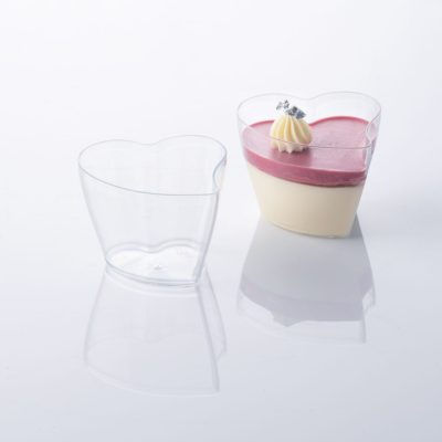 Heart Pohárkrém-desszert tégely 100 ml, 100 db-os csomag