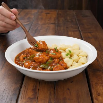 Főzelékes tányér - adagtányér, 6 db-os csomag, 21 cm 0,5 liter porcelán