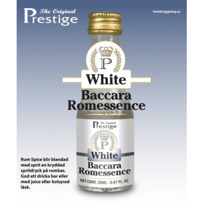 Baccara White Rum esszencia – Prestige