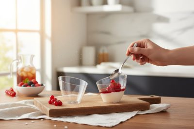 Vela Pohárkrém-desszert tégely 85 ml, 100 db-os csomag