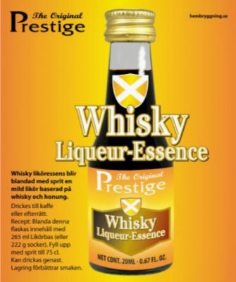 Whisky likőr esszencia – Prestige