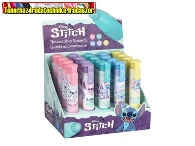 Stitch nyomógombos radírstift 