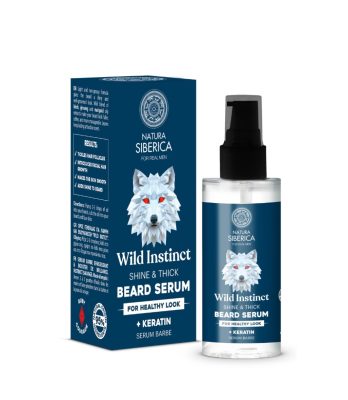 Natura Siberica Wild Instinct szakállszérum férfiaknak, 50 ml