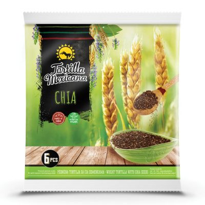 Tortilla Mexicana Chia 390g
