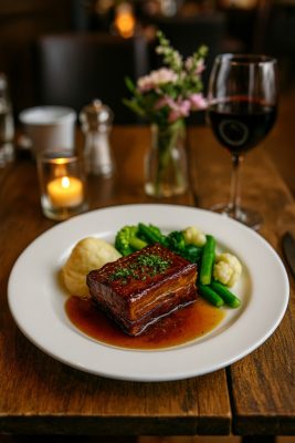 Italia lapostányér 23 cm, porcelán, 6 db-os csomag - Német minőség