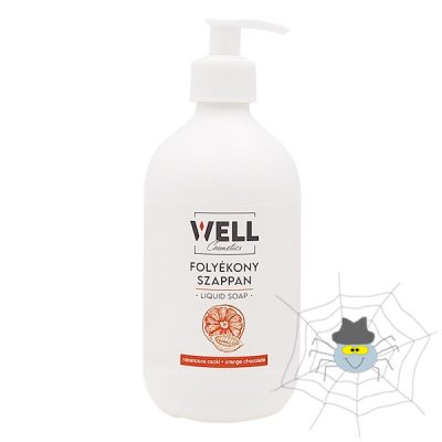 Well pumpás folyékony szappan narancsos-csoki illatú - 500 ml