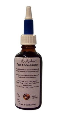 Jód oldat keményítő teszt elvégzéséhez