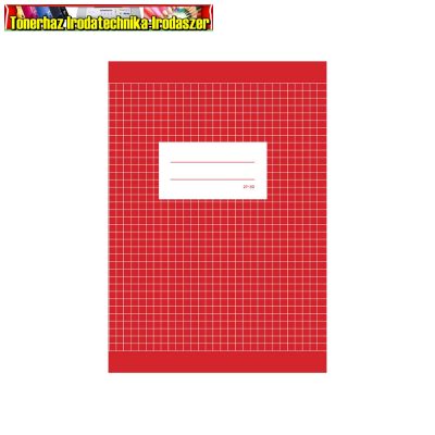 Füzet, tűzött, A5, kockás, 32 lap, BS 27-32 (A5)