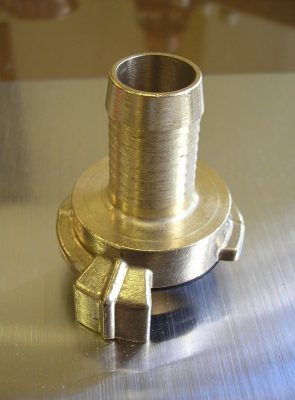 Tartozék Speidel gyümölcspréshez - GEKA tömlővéges 3/4"-os sárgaréz gyorscsatlakozó