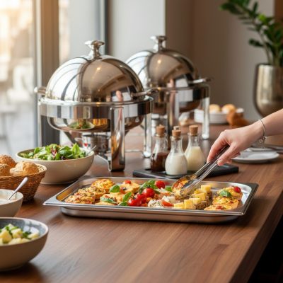 GN edény 1/1 10 mm 1,5 literes sütőtepsi - Profi rozsdamentes kivitel