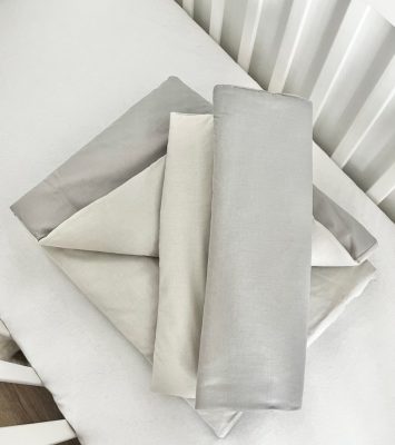  Hope – 2 részes babaágynemű szett szürke árnyalatokban | 70×90 cm paplan + 40×50 cm párna