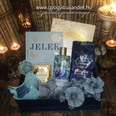 Spirituális olvasóbox ajándékcsomag a Jelek című könyvvel 
