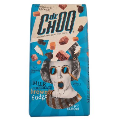 Dr. Choq tejcsokoládé fudge és brownie darabokkal 150g