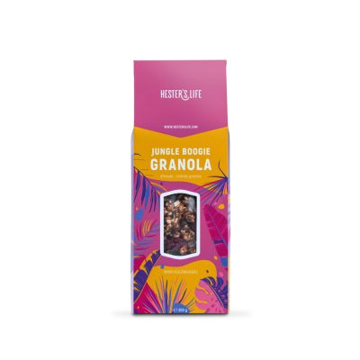 Hesters Life granola áfonyás-málnás 300g