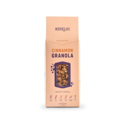 Hesters Life granola fahéjas 320g