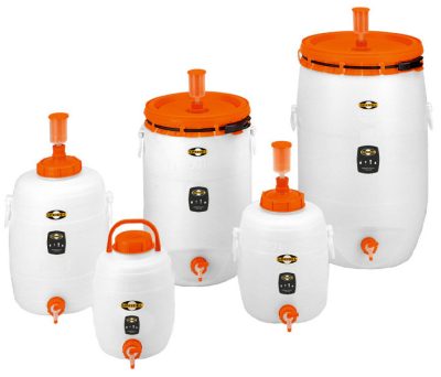 Speidel élelmiszerbarát erjesztő hordó musthoz és cefréhez – színezetlen, vastag falú műanyag, 12 literes