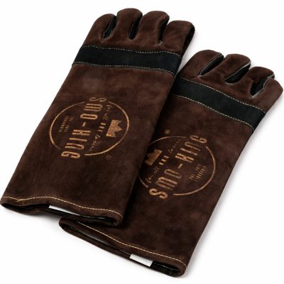 Hőálló marhabőr kesztyű, Smo-King – extra hosszú szár, 250 °C hővédelem