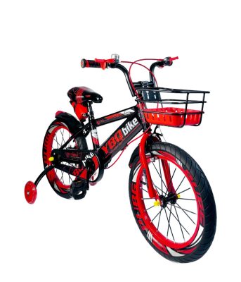 MK YB collection Ytonic kerékpár fekete-piros színben 16" + ajándék