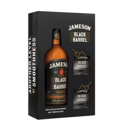 Jameson Black Barrel whisky+2 pohár 0,7L