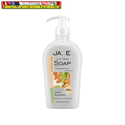 Jade folyékony krémszappan pumpás 400ml Almond Milk