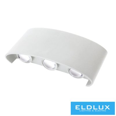 UNIVERSO Kültéri fali lámpa LED 16w 1300lm CCT.kap IP65 Fehér 169×80×40mm