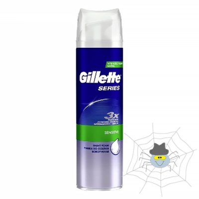 GILLETTE Sensitive borotvagél - 200 ml