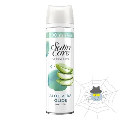 GILLETTE Satin Care Sensitive Női borotvazselé - 200 ml