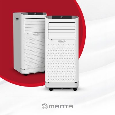 AIWA PAC09Y1 2,5 KW mobil klíma, hűtés, fűtés, párátlanító, WiFI