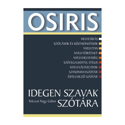 IDEGEN SZAVAK SZÓTÁRA