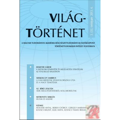 VILÁGTÖRTÉNET 2013. évi 4. szám