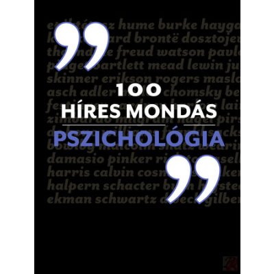 100 HÍRES MONDÁS - PSZICHOLÓGIA