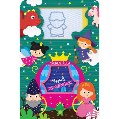 MÁGNESTÁBLA - RAJZOLJ MESEHŐSÖKET KAVAII STÍLUSBAN