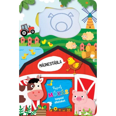 MÁGNESTÁBLA - RAJZOLJ MÓKÁS TANYASI ÁLLATOKAT