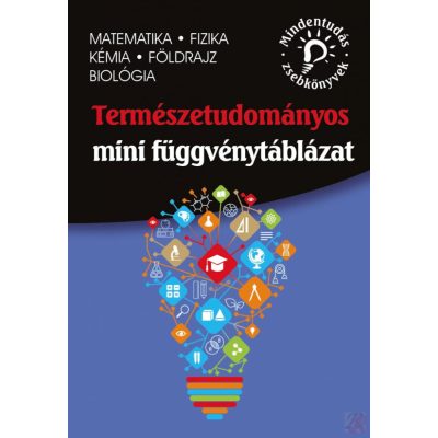 TERMÉSZETTUDOMÁNYOS MINI FÜGGVÉNYTÁBLÁZAT