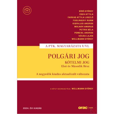 POLGÁRI JOG V/VI. - Kötelmi jog Első és Második Rész (2024)