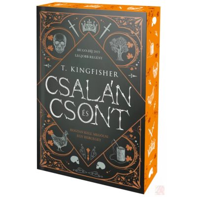 CSALÁN ÉS CSONT (éldekorált kiadás - sárga)