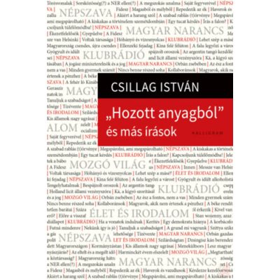 HOZOTT ANYAGBÓL ÉS MÁS ÍRÁSOK