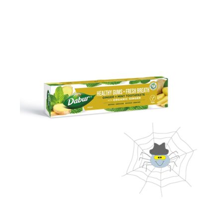 Dabur herbal fogkrém fluoridmentes gyömbérrel és mentával - 100 ml