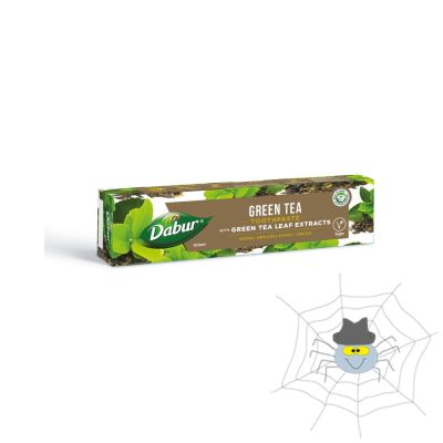 Dabur herbal fogkrém fluoridmentes zöld teával - 100 ml