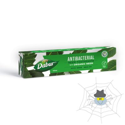 Dabur herbal fogkrém neem kivonattal organikus összetevővel - 100 ml