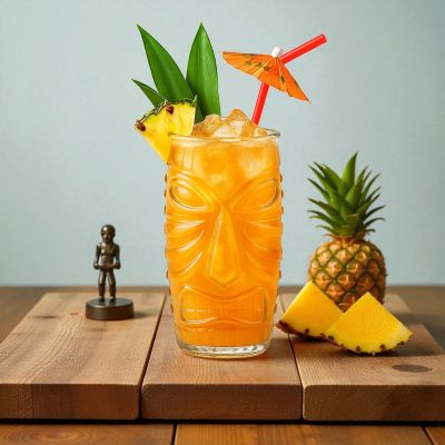 TIKI koktélos pohár 590 ml, 6 db-os csomag - spanyol minőség