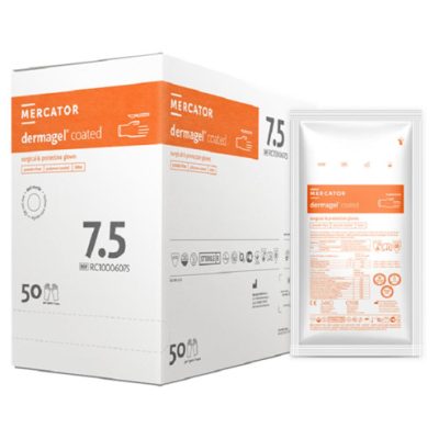 Púdermentes steril kesztyű 8-as