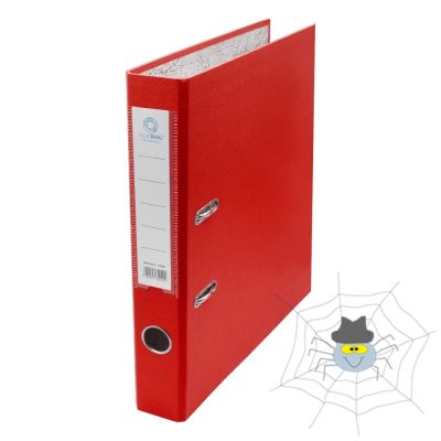 Bluering emelőkaros iratrendező - A4 - 5 cm - piros