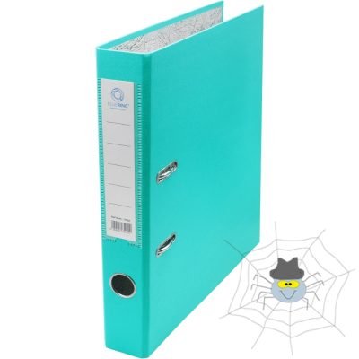 Bluering emelőkaros iratrendező - A4 - 5 cm - türkiz