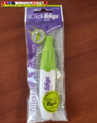 Edigs iClick 2.0 Hibajavító roller , 5mm/6 m, cserélhető betéttel, nyomógombos NEW DESIGN