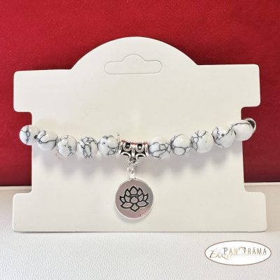 Ásványkő Karkötő - Howlit 