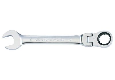 KING TONY Racsnis csillag-villáskulcs, csuklós 18 mm