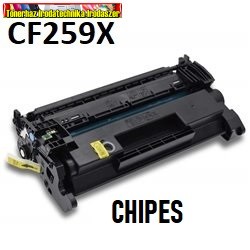 Utángyártott CF259X -CHIPES- TONER BLACK 10K NO.59X ( (2025.05.28-i firnware frissítés utáni) HP nyomtatóhoz