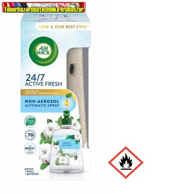 Air Wick Active Fresh Friss Pamut készülék és utántöltő (228ml)
